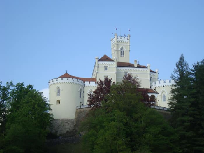 Eine weitere Ansicht von Schloss Trakošćan