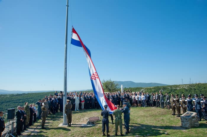 Kninska tvrđava, druga fotografija s obilježavanja obljetnice 2011.
