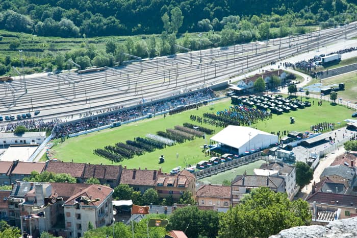 Druga fotografija s obilježavanja 2011. u Kninu