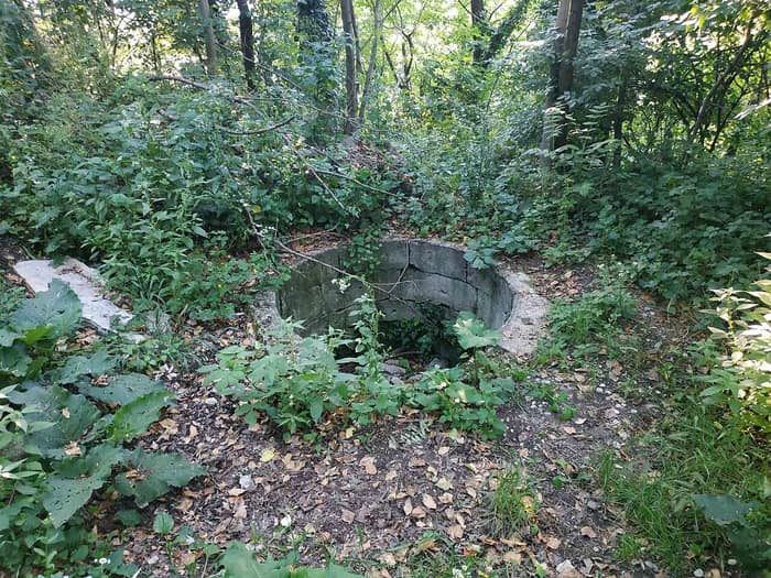 Zdenac unutar ruševina Susedgrada