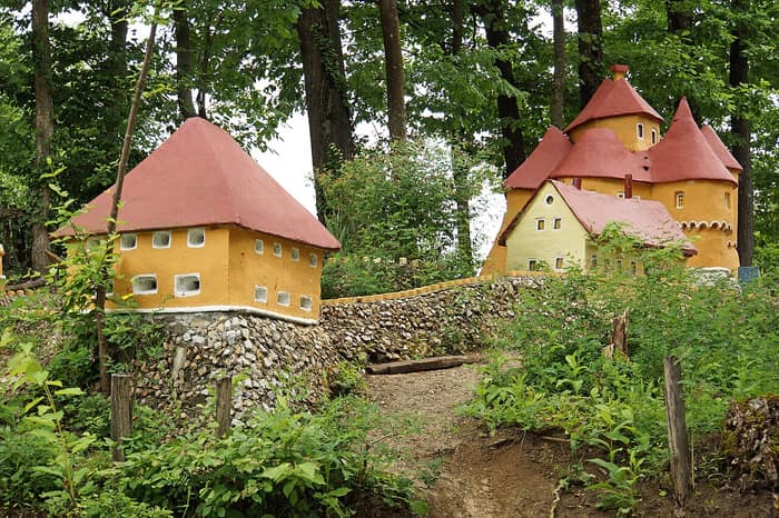 Modello del castello di Veliki Tabor