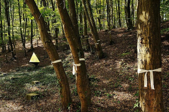 Gedenkpark Dotrščina, weitere Ansicht der Anlage