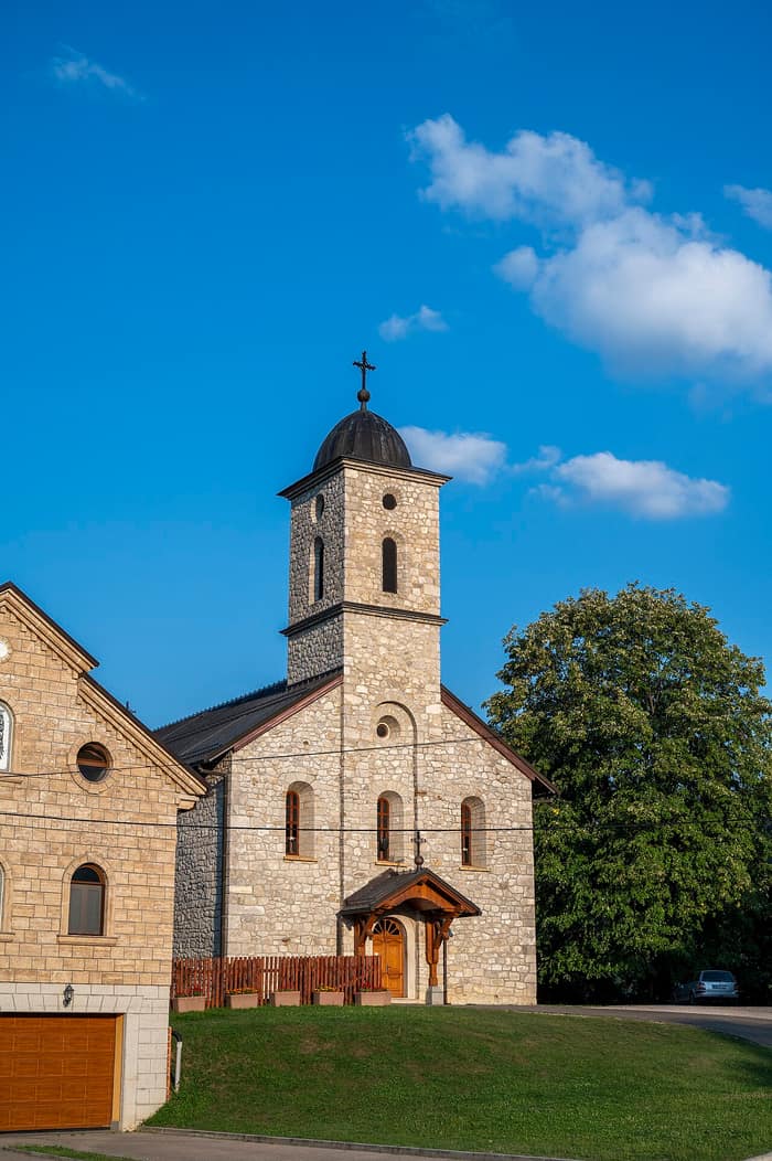 Deuxième vue du monastère de Krupa