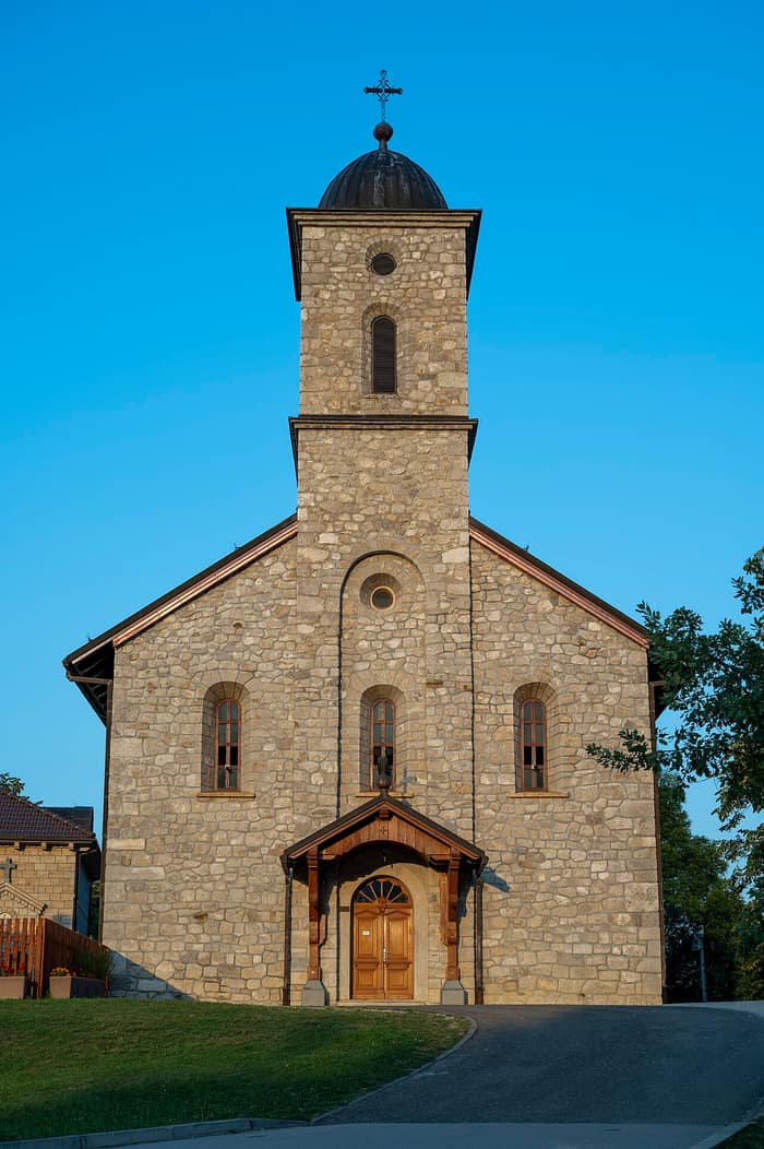 Quatrième vue du monastère de Krupa