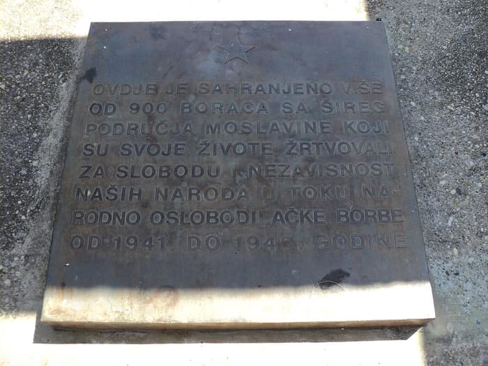 Il monumento di Podgarić, seconda veduta aggiuntiva