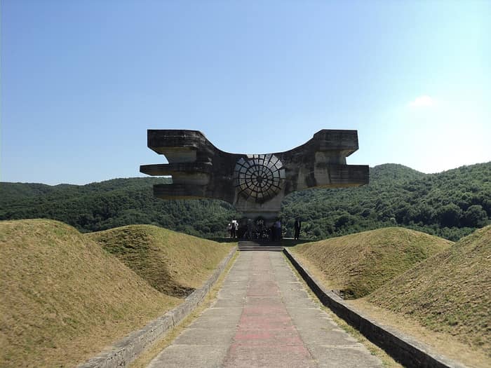Il monumento di Podgarić, terza veduta aggiuntiva